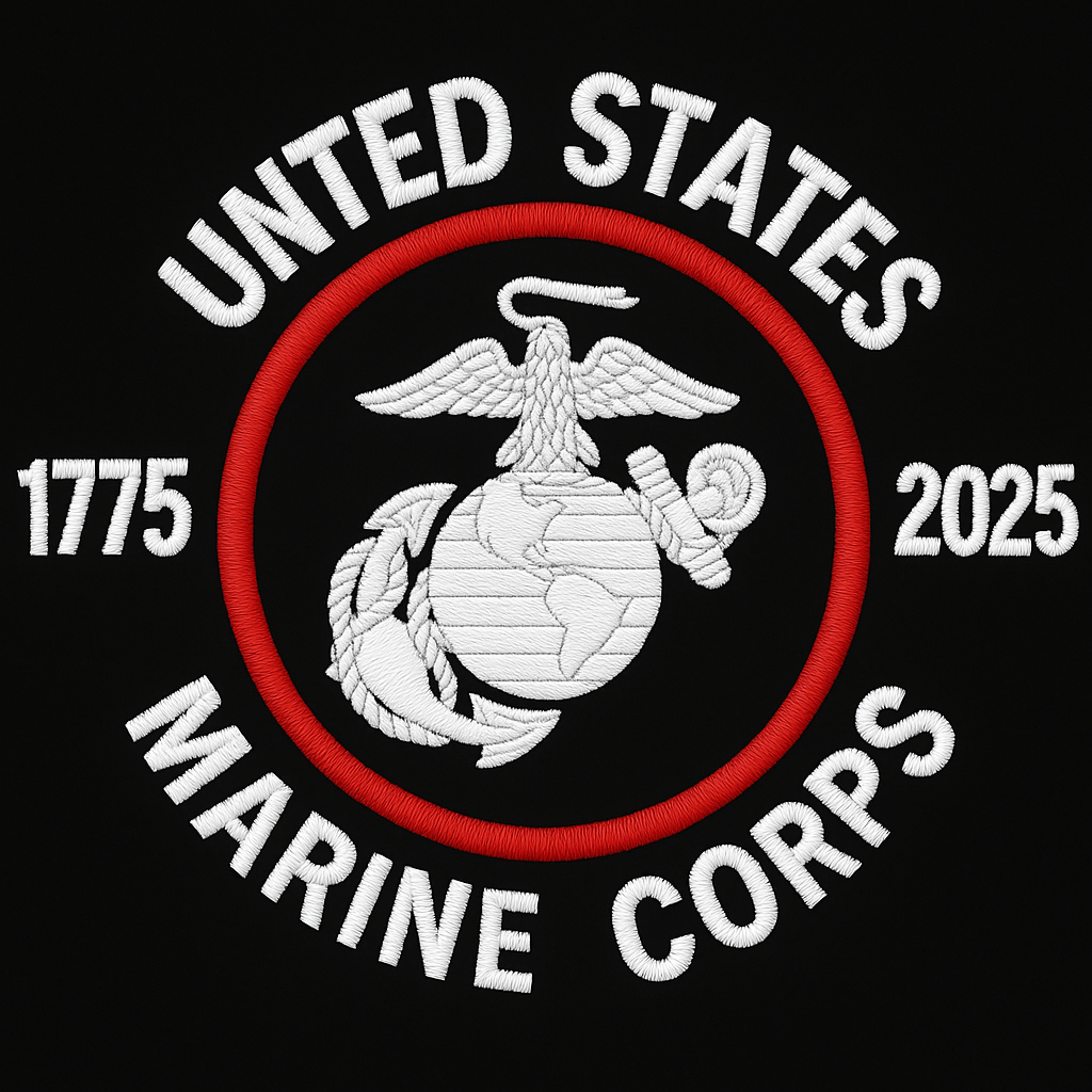 Marines 250 Years Embroidered Hat