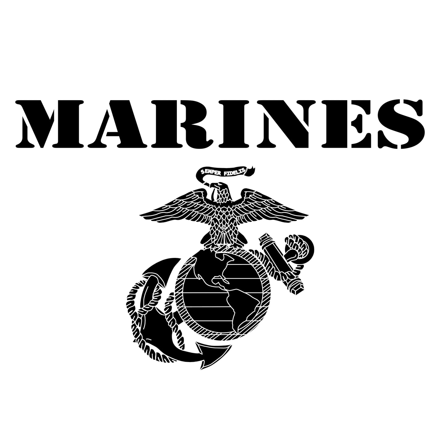 Vintage Marines Hoodie