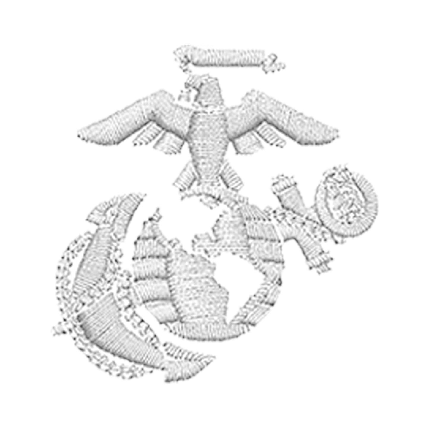 Marines EGA Embroidered Red Hat