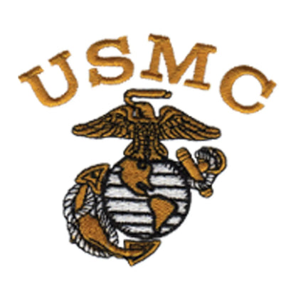 Tonal USMC EGA Embroidered Tall Full Zip Hoodie