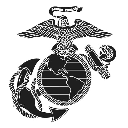 Marine Large Seal 2-Sided Full Zip Hoodie