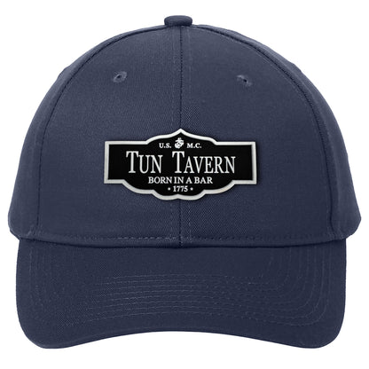 3D Rubber Tun Tavern Patch Navy Hat