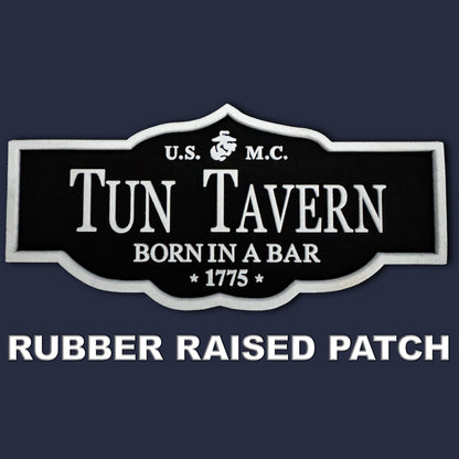 3D Rubber Tun Tavern Patch Navy Hat