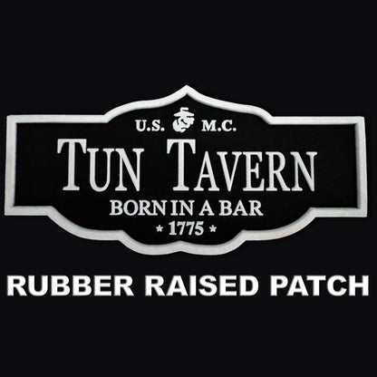 3D Rubber Tun Tavern Patch Black Hat