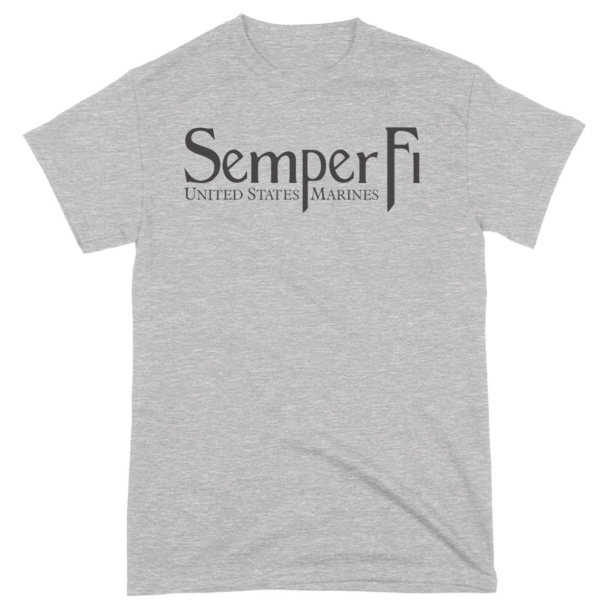 Sport Grey Semper Fi Tee