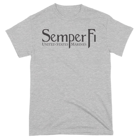 Sport Grey Semper Fi Tee