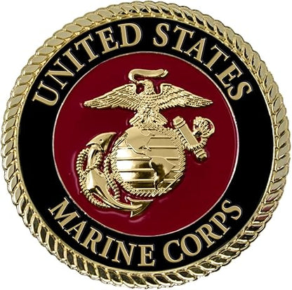USMC - 2.25 Inch Color Medallion