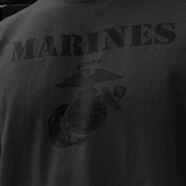 Covert Vintage Marines Tall Long Sleeve Tee